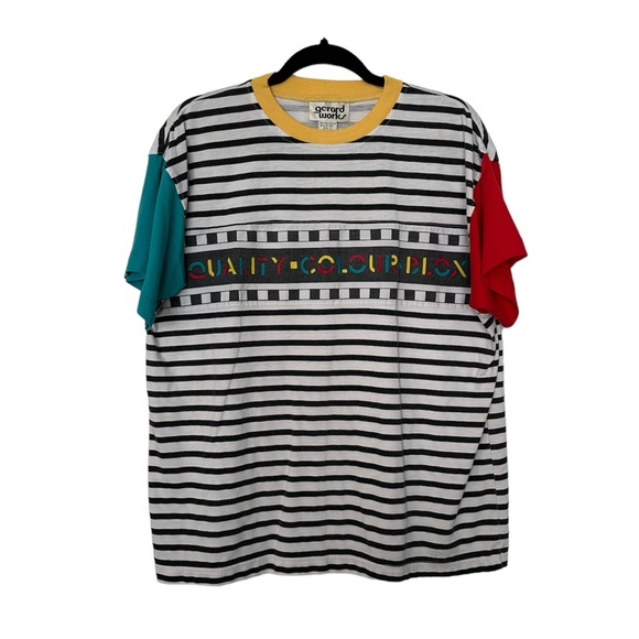 Retro Gerard Works Color Block Tee - Picture 1 of 5